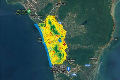 Cập nhật thông tin quy hoạch phường Dương Đông, Phú Quốc 2021